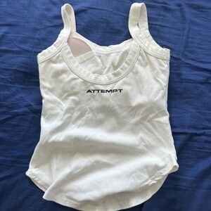 Women's White Tank Top
